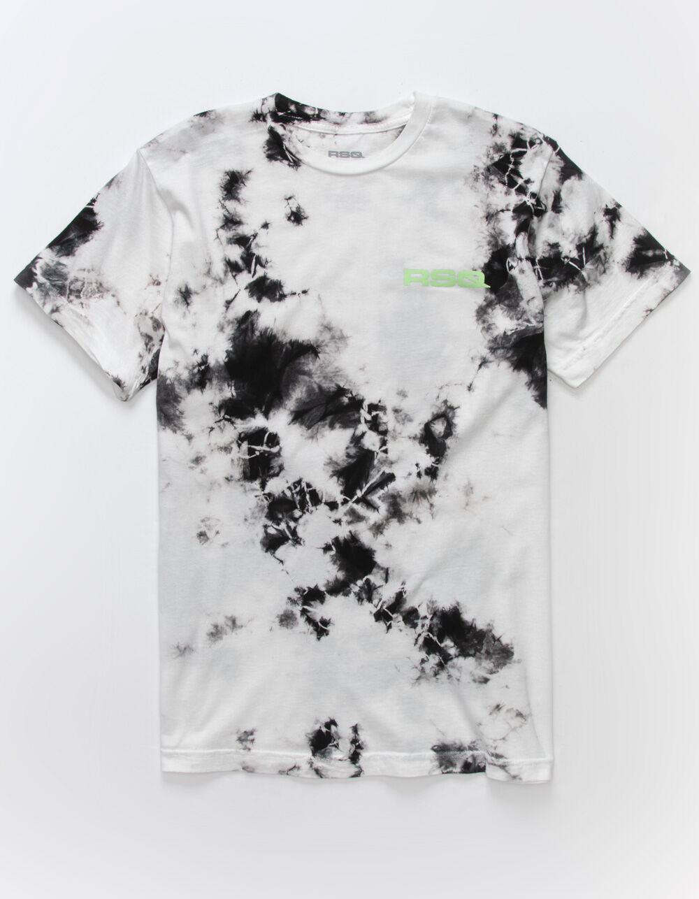 RSQ Standard Mens Tie Dye T-Shirt - WHITE/BLACK | Tillys