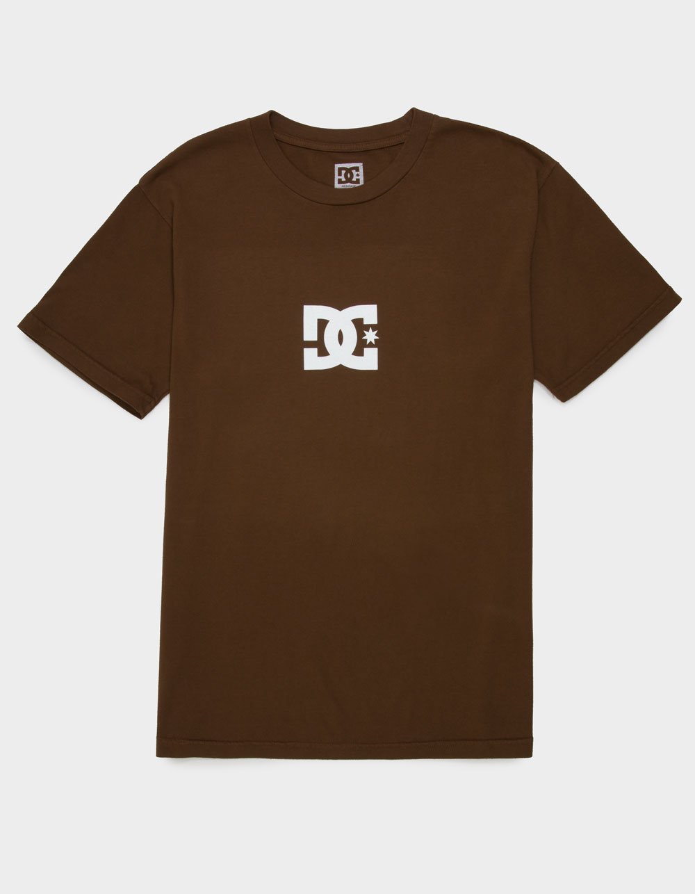 DC SHOES Solo Star Mens Tee - BROWN