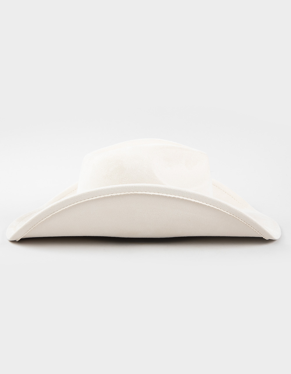 Heart Buckle Cowboy Hat - WHITE