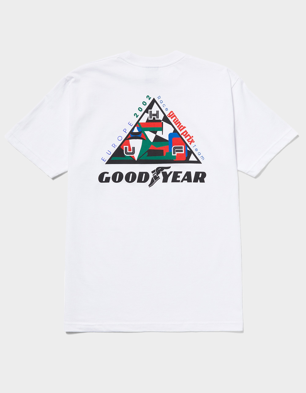 HUF x Goodyear Grand Prix Mens Tee WHITE Tillys
