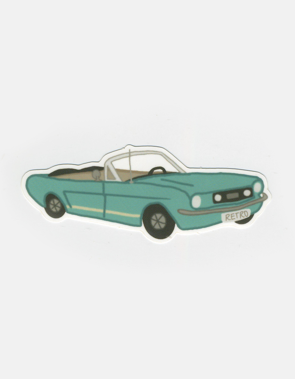 ACS AESTHETIC Vintage Blue Car Sticker BLUE Tillys