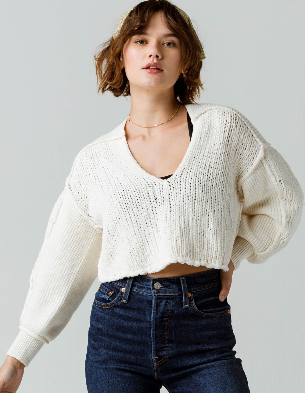 FREE PEOPLE Sea Bright Womens Sweater 