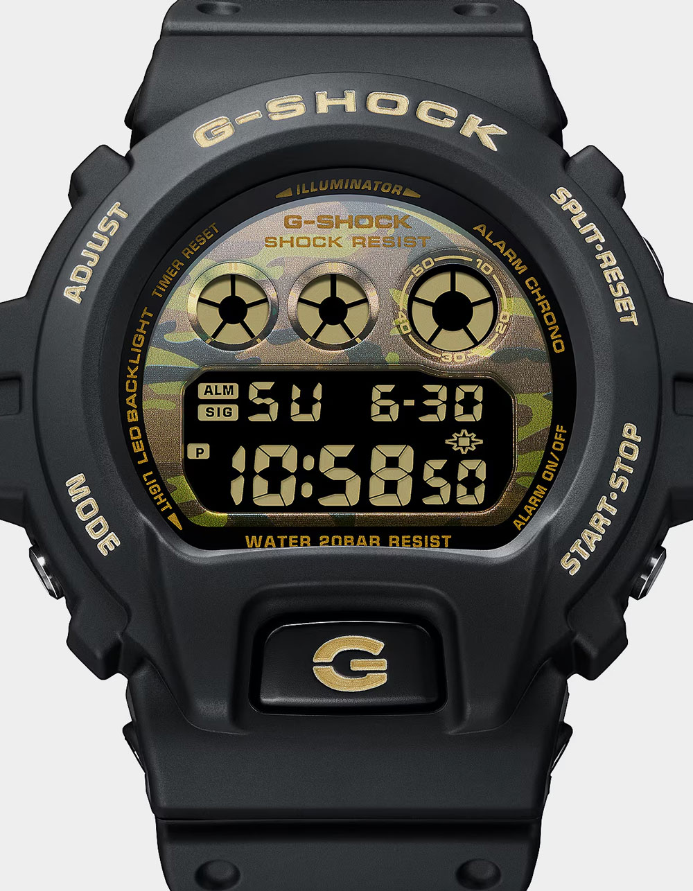 G-SHOCK DW6900CF-1 Watch - BLACK GOLD