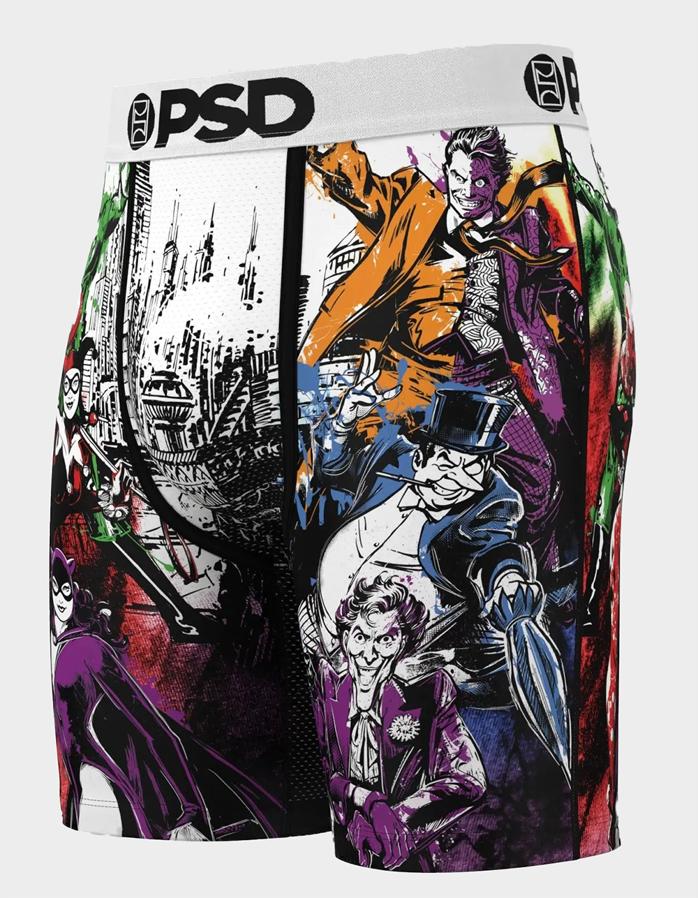 PSD x DC Gotham Villians Mens Boxer Briefs - MULTI