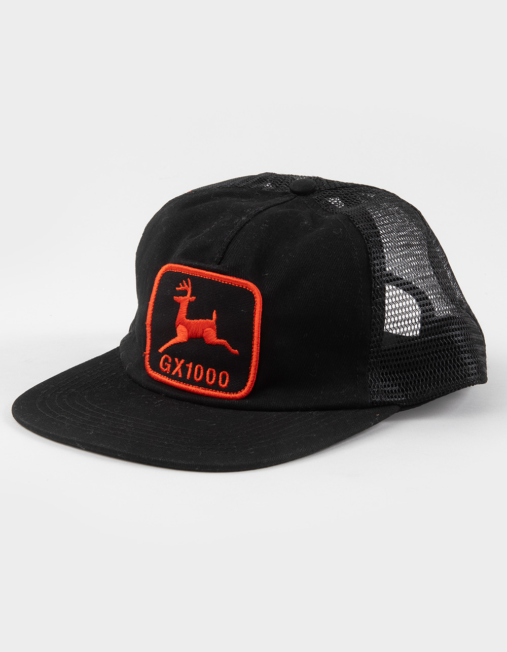 GX1000 Deer Trucker Hat - BLACK