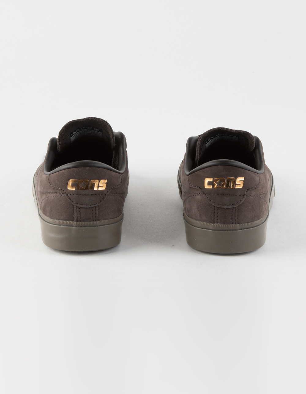 CONVERSE Louie Lopez Pro Nubuck Leather Low Top Shoes CHOCOLATE Tillys