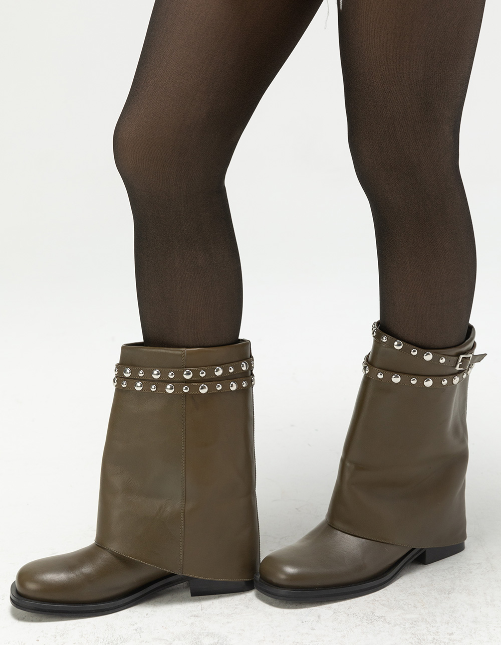 FULL TILT Fleece Lined Womens Tights - BLACK