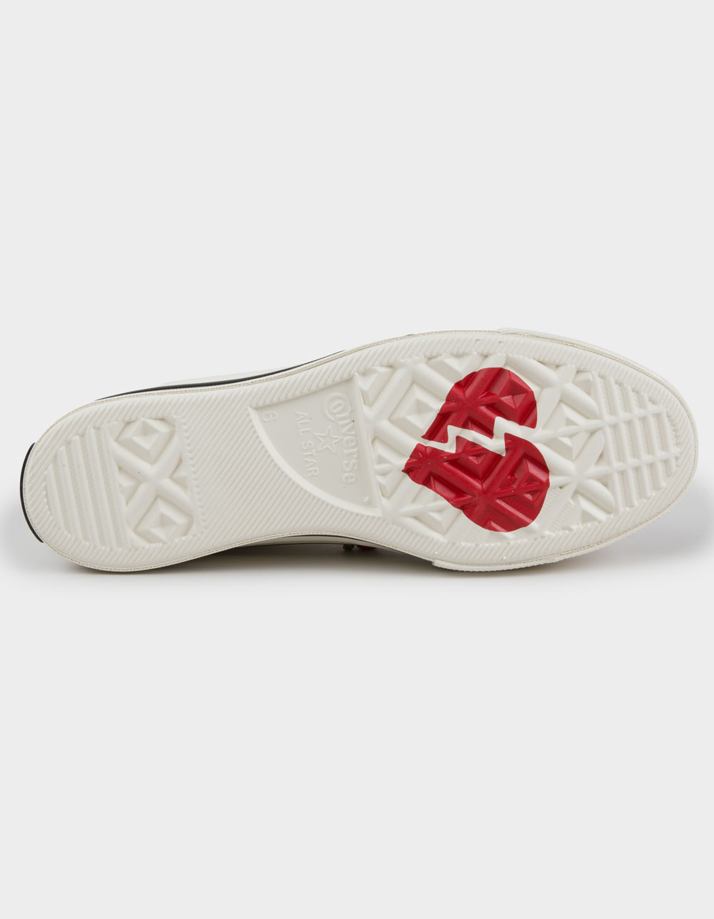 CONVERSE Chuck 70 Valentine's Day Womens High Top Shoes - WHITE