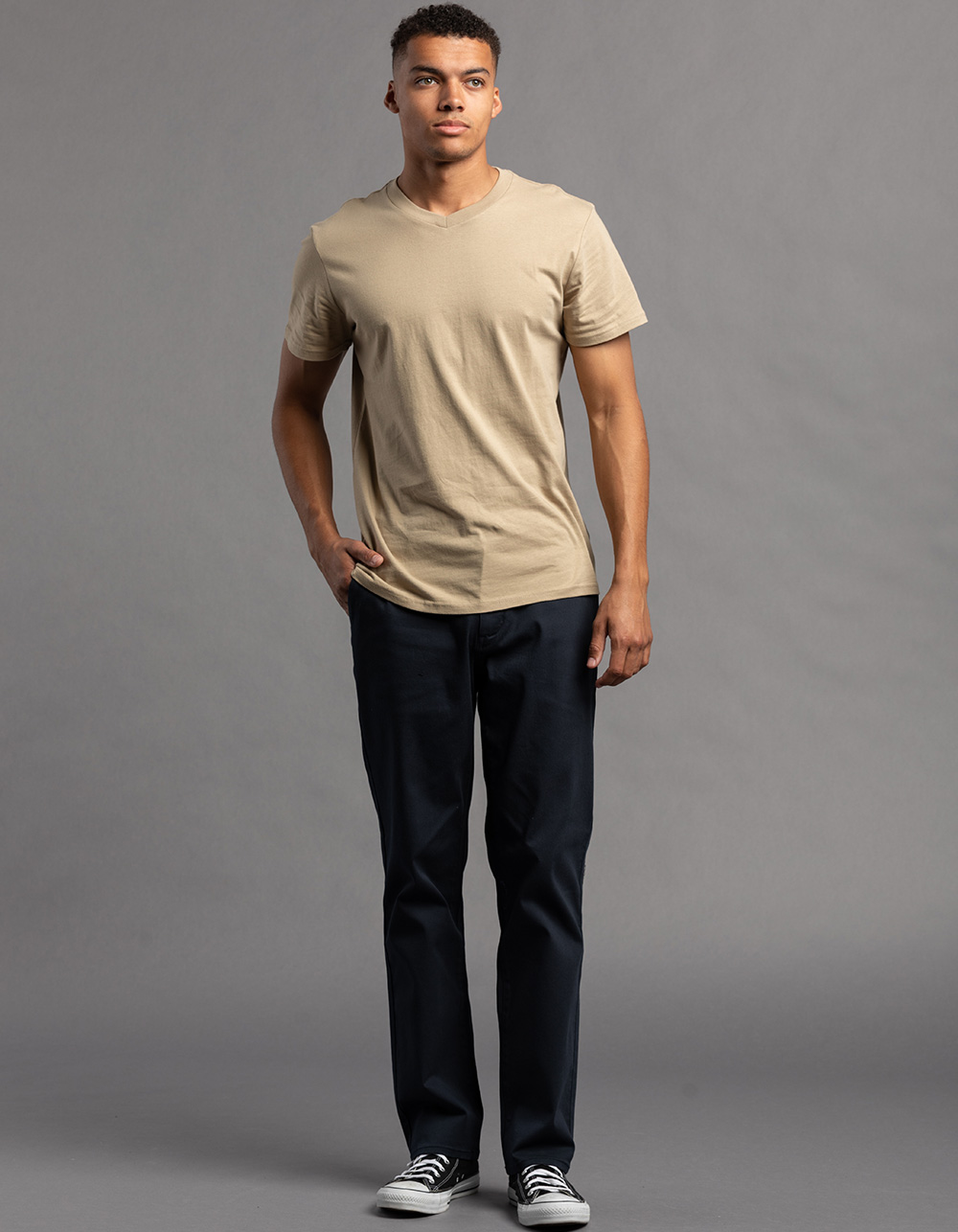 RSQ Mens Straight Chino Pants - MIDNIGHT BLUE
