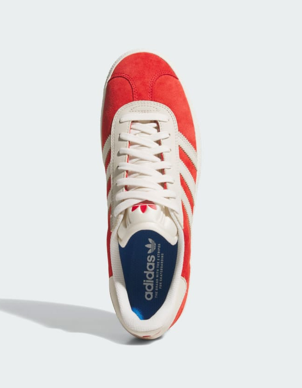 ADIDAS Gazelle ADV Shoes - BETTER SCARLET / CHALK WHITE GOLD METALLIC