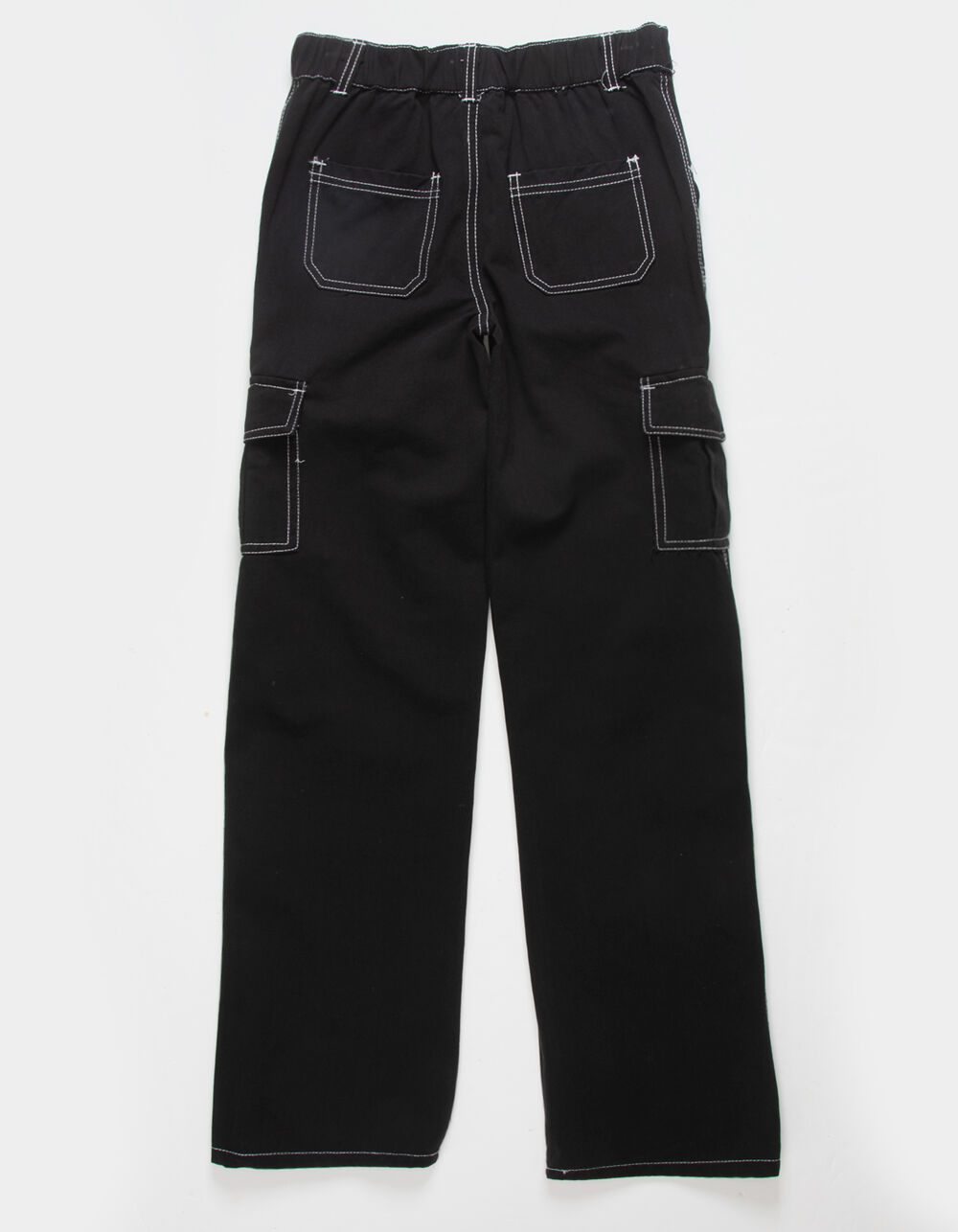 RSQ Girls Twill Cargo Pants BLACK Tillys