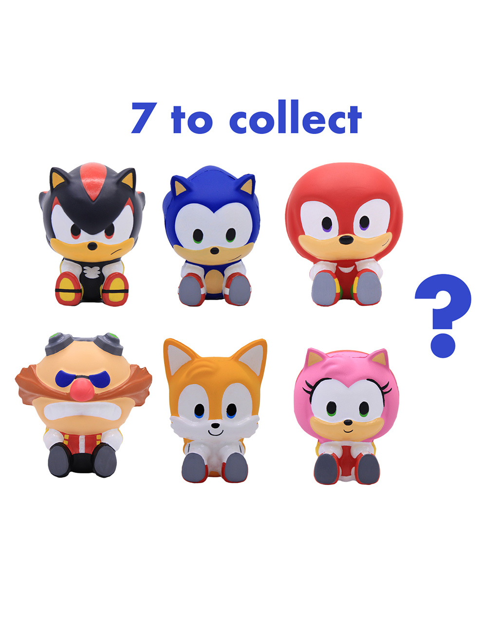 SONIC THE HEDGEHOG Squishme Figure Blind Bag - ASST