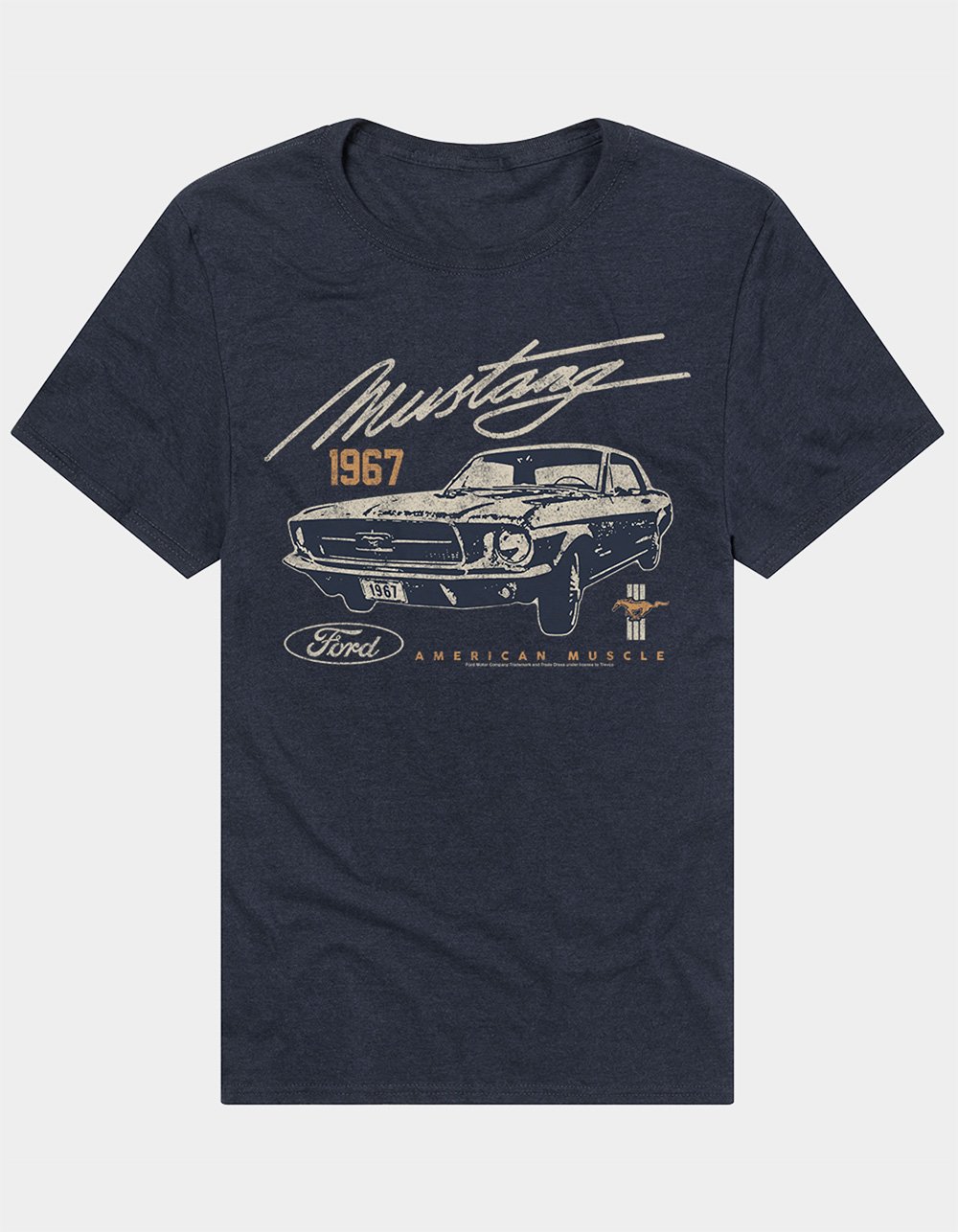 FORD American Muscle Mens Tee - NAVY