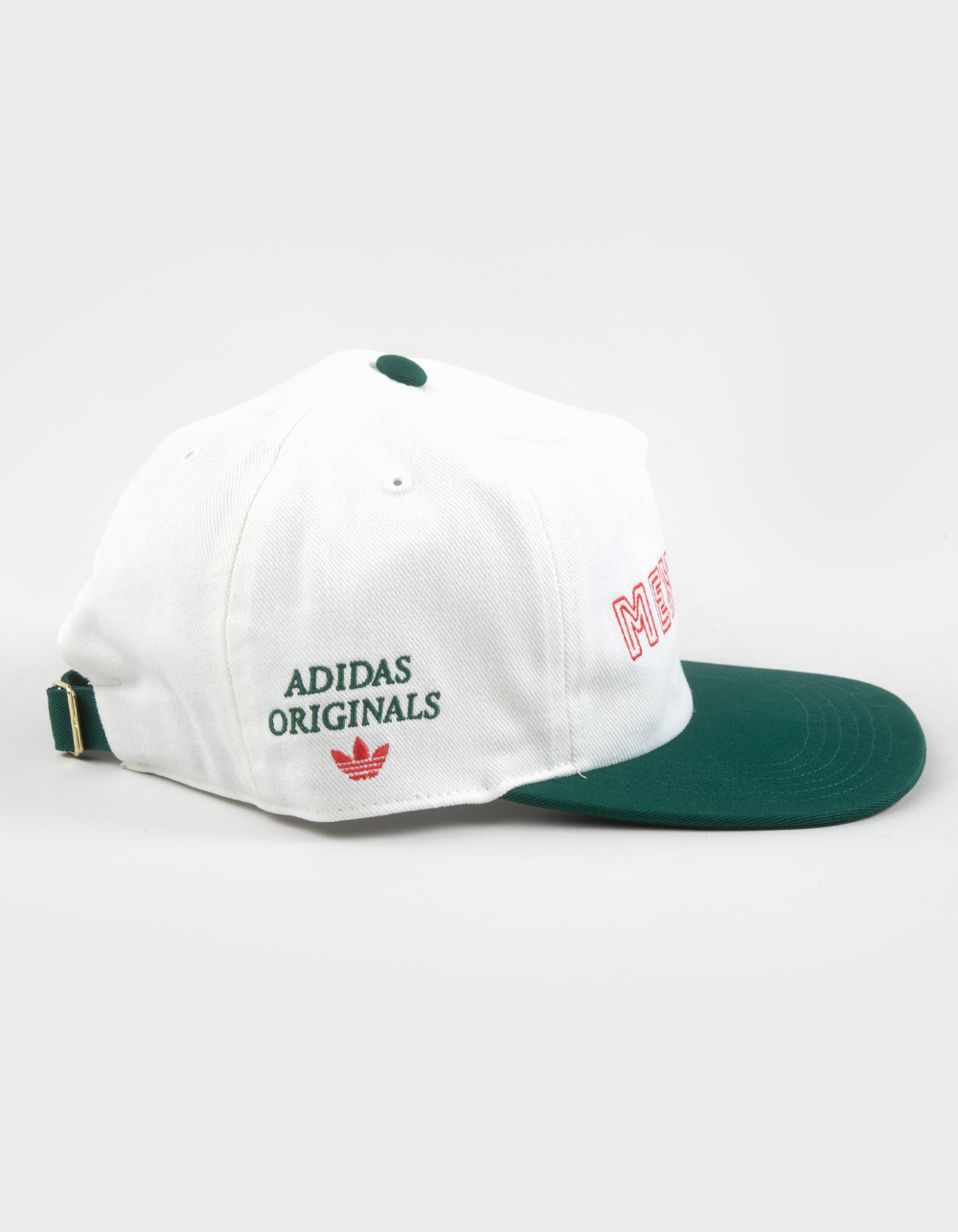 ADIDAS Originals Mexico Tournament Strapback Hat - GREEN COMBO