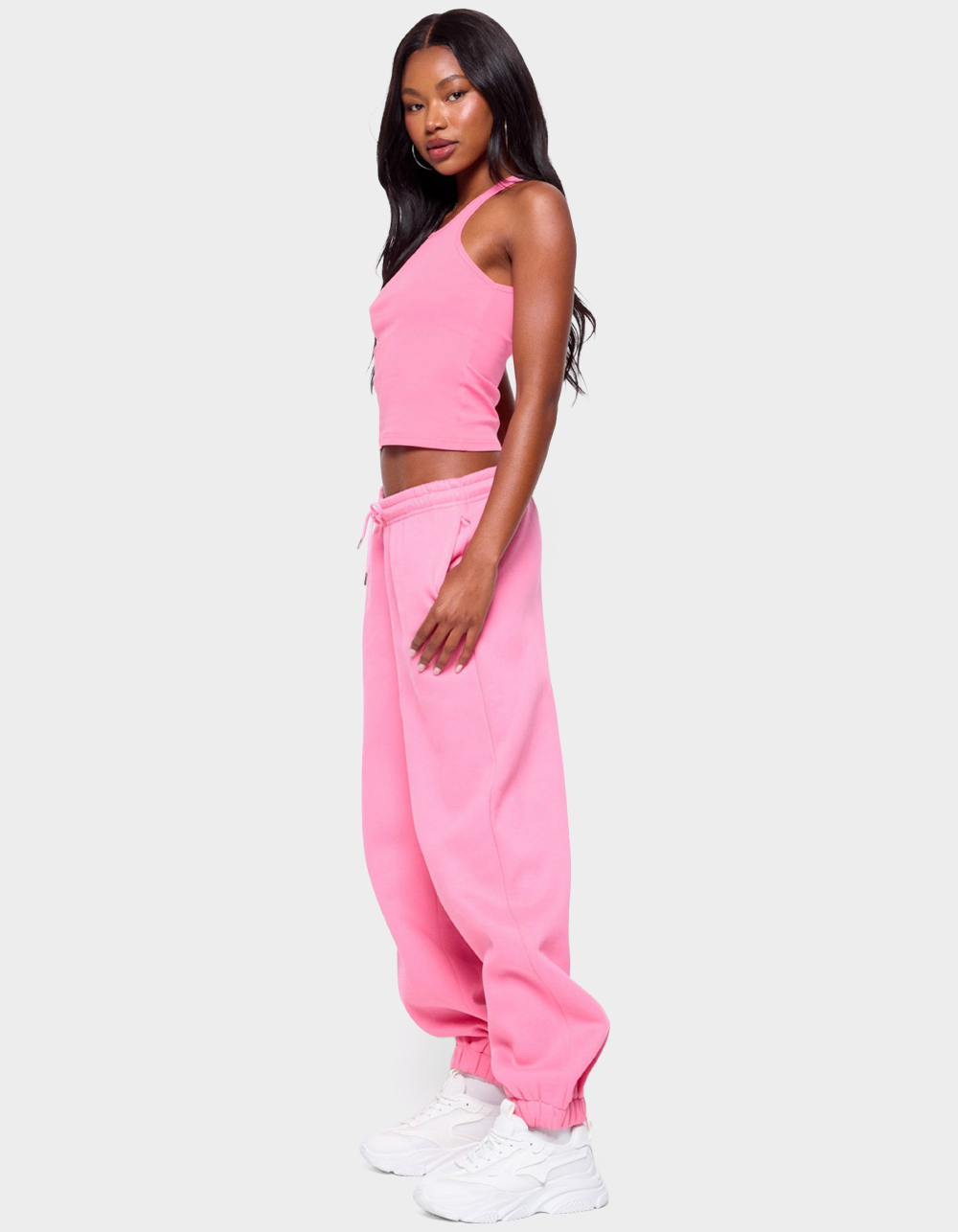 EDIKTED Francie Ribbed Tank Top