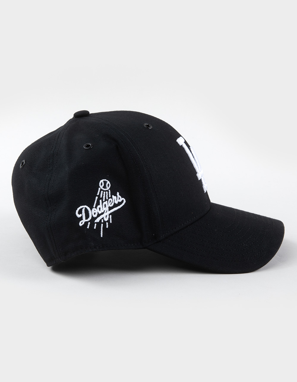 47 BRAND Los Angeles Dodgers Sure Shot '47 MVP Snapback Hat - BLACK