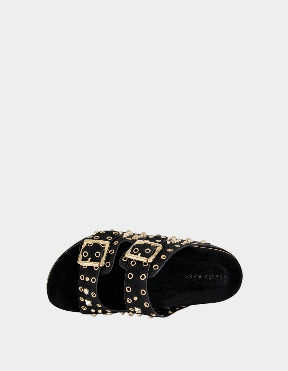 AZALEA WANG Kaegan Womens Flatform Sandals - BLACK