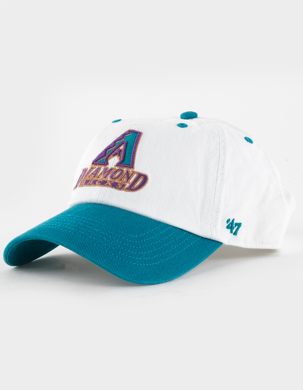47 BRAND Arizona Diamondbacks Cooperstown Double Header Diamond '47 Clean Up Strapback Hat