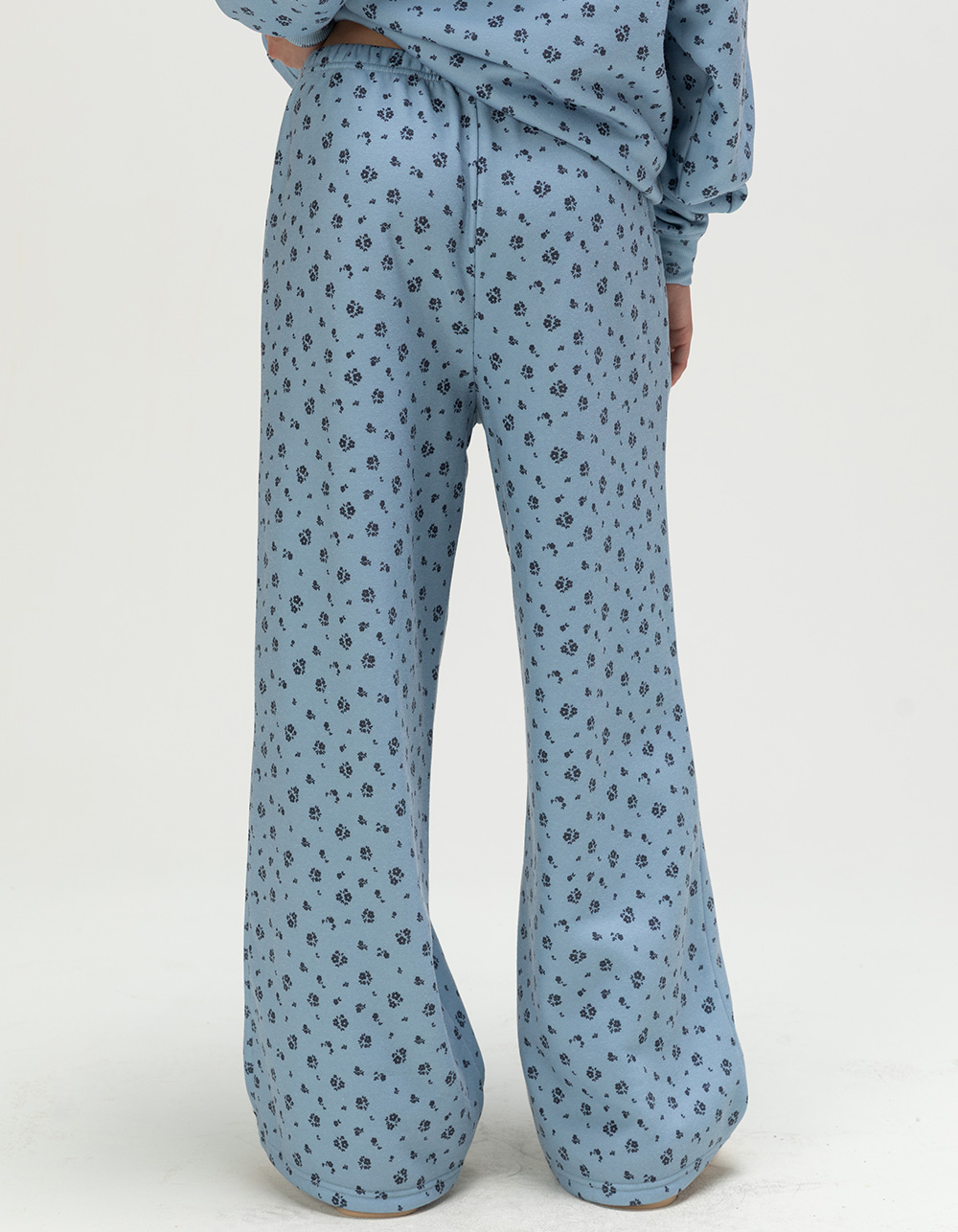 TILLYS Womens Wide Leg Sweatpants - BLUE COMBO