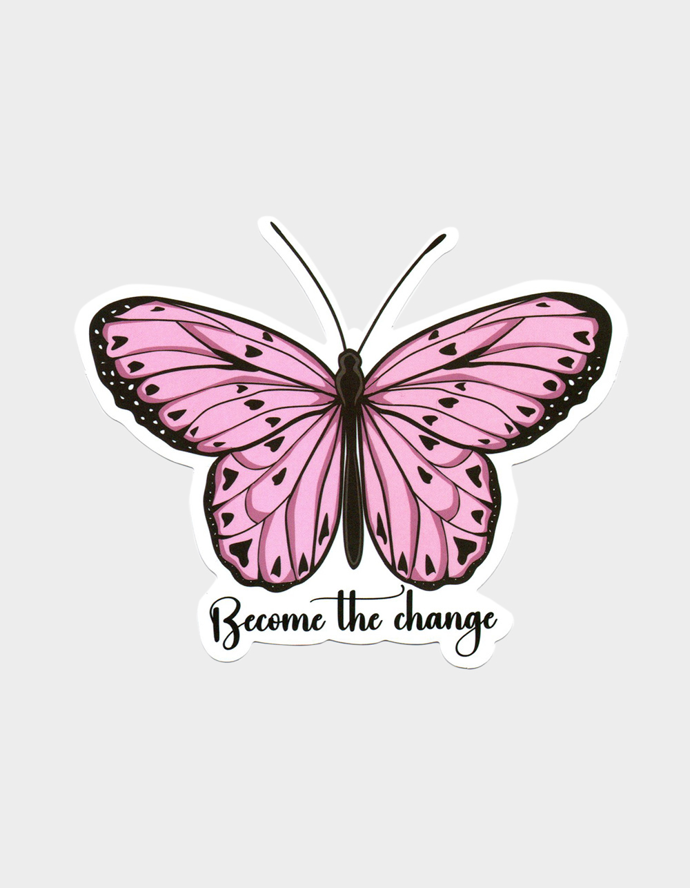 Become The Change Sticker - PINK COMBO