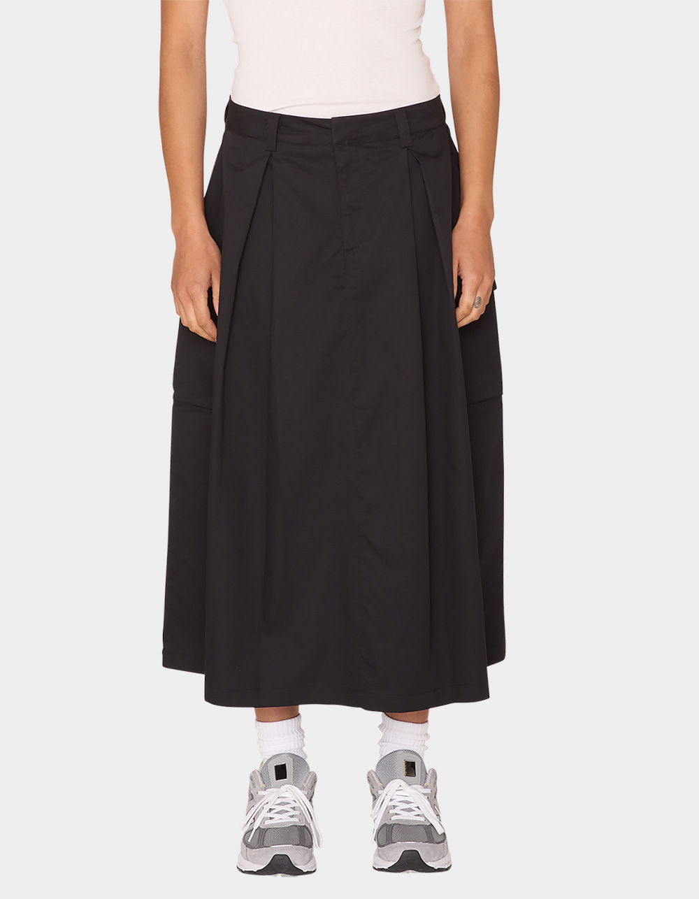 OBEY Surface Womens Cargo Skirt - BLACK