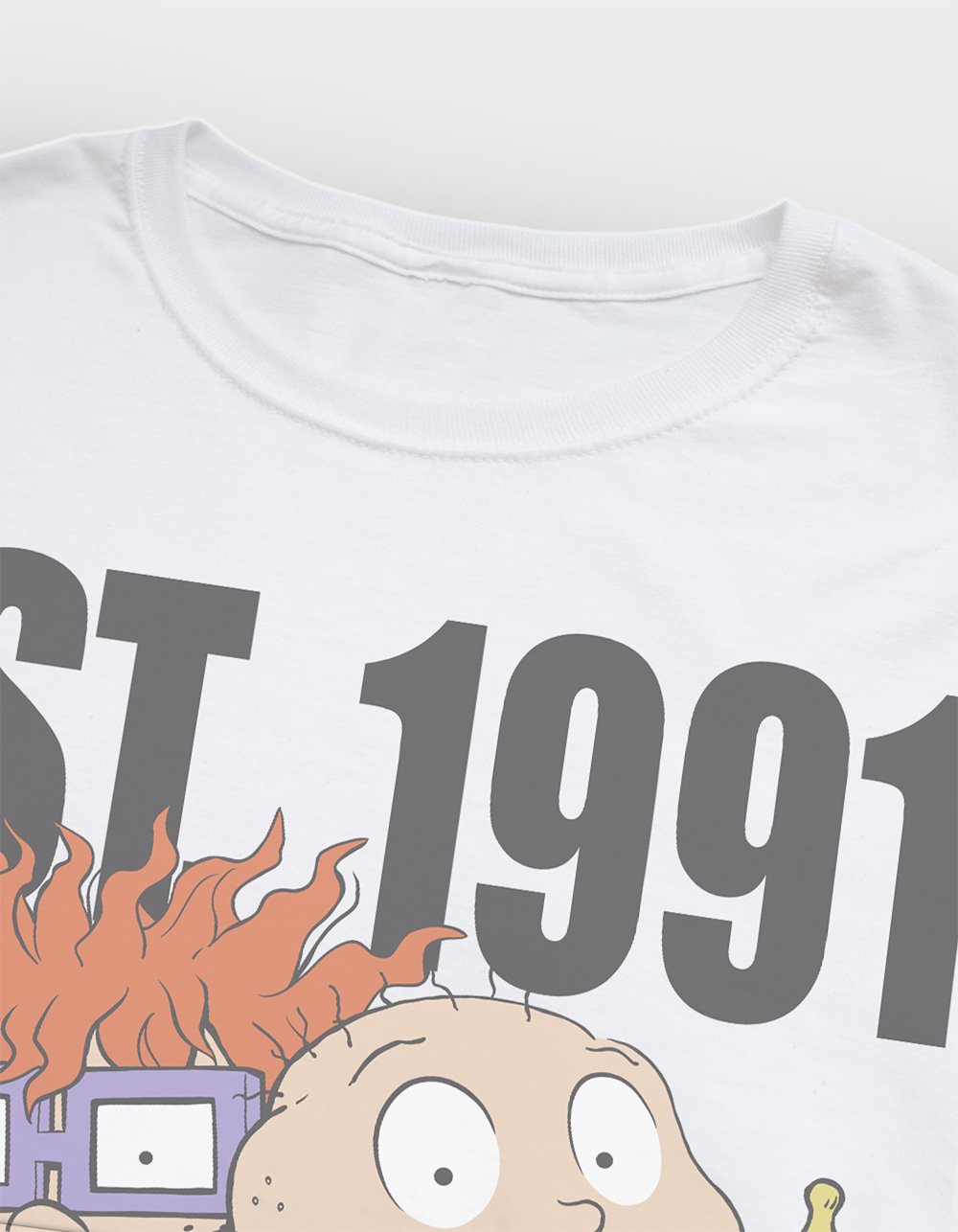 RUGRATS Tommy And Chuckie Mens Tee - WHITE