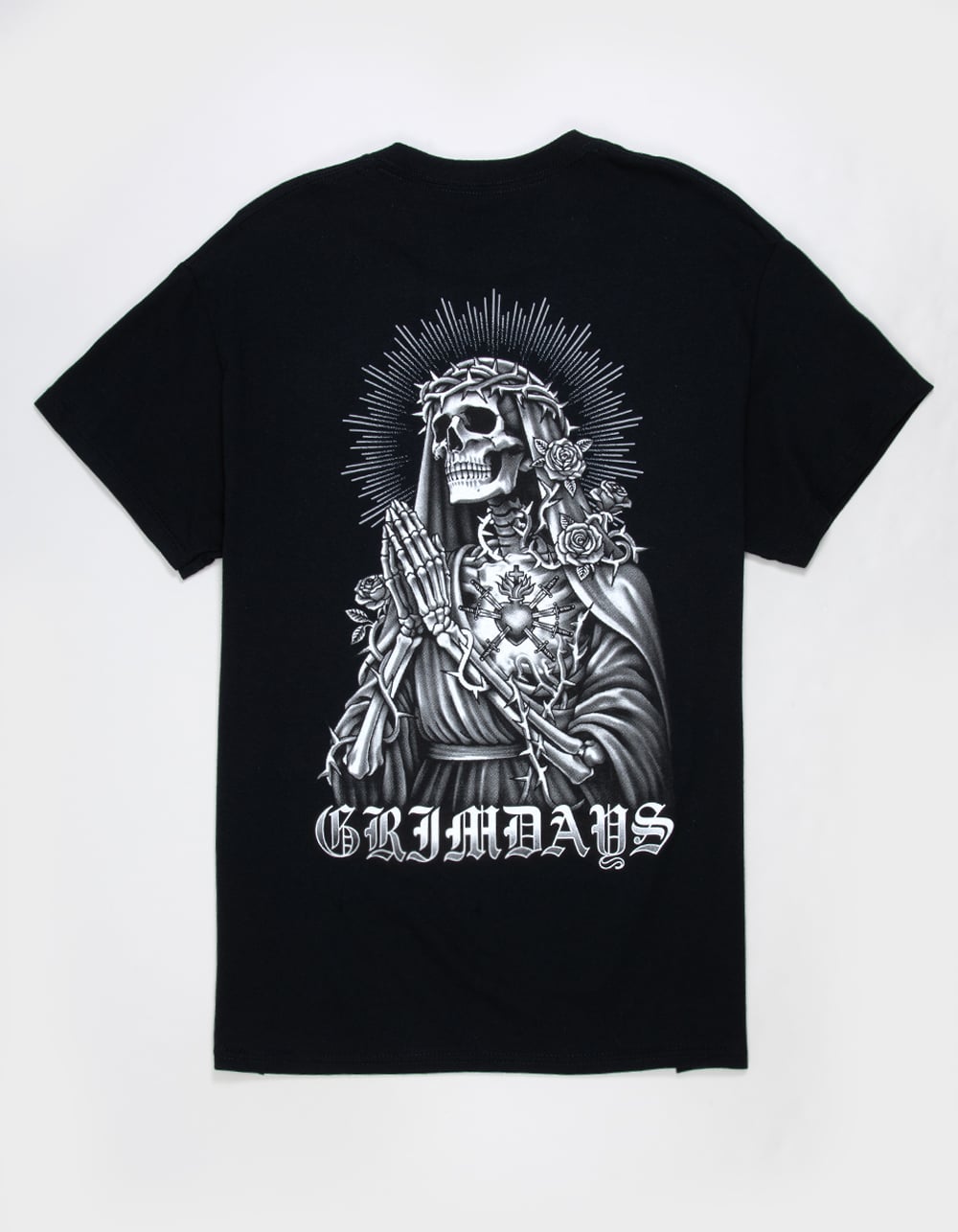 GRIM DAYS Saved Mens Tee - BLACK