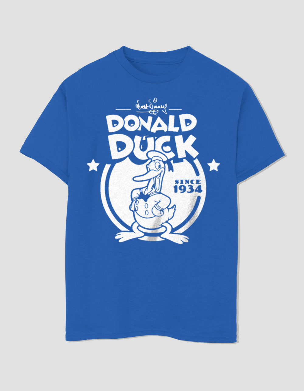 DISNEY 100TH ANNIVERSARY Since '34 Donald Duck Unisex Kids Tee - ROYAL |  Tillys