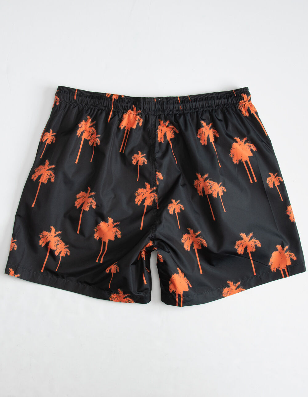 Wesc Zack Palm Mens Volley Shorts Black Tillys