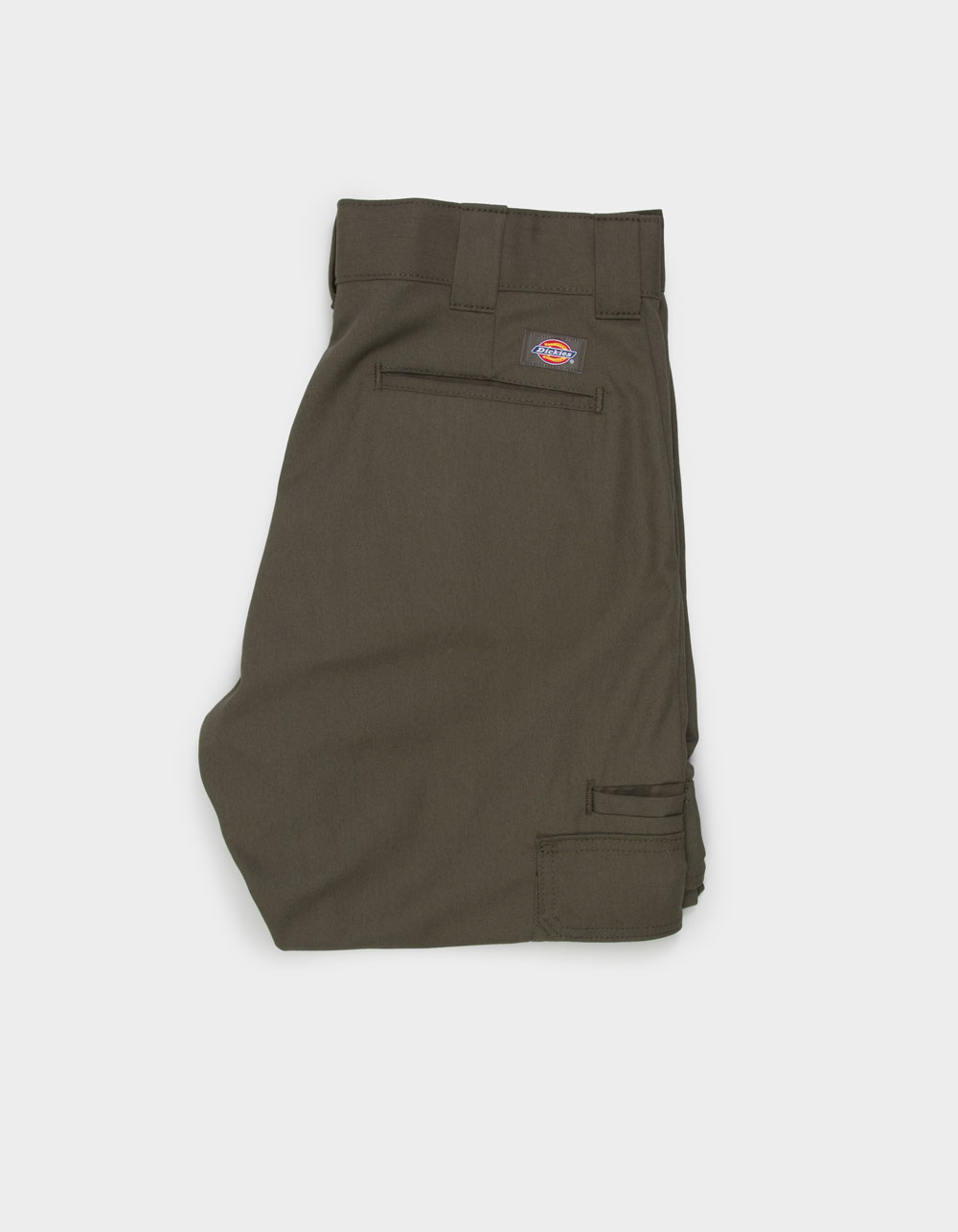 DICKIES Slim Straight Flex Mens Cargo Pants - MOSS
