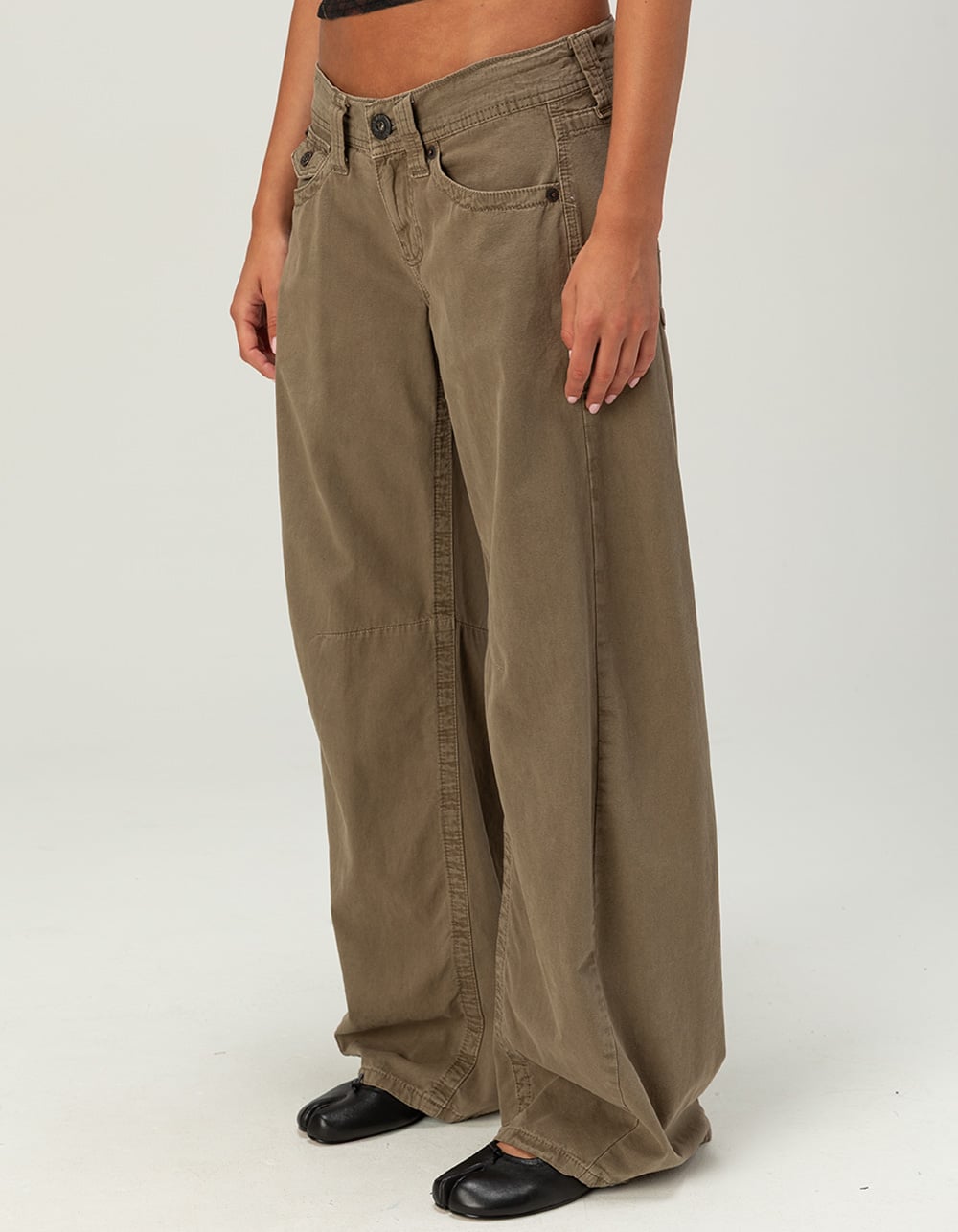 BDG Urban Outfitters Kayla Cocoon Womens Jeans - OLIVE
