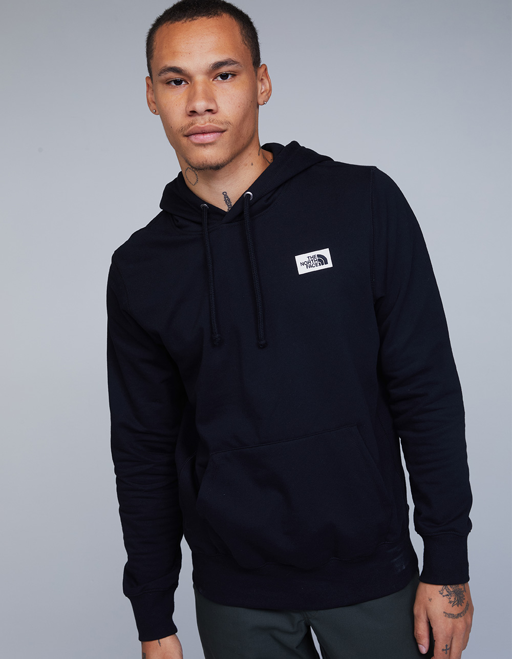 THE NORTH FACE Heritage Patch Mens Hoodie - BLACK | Tillys