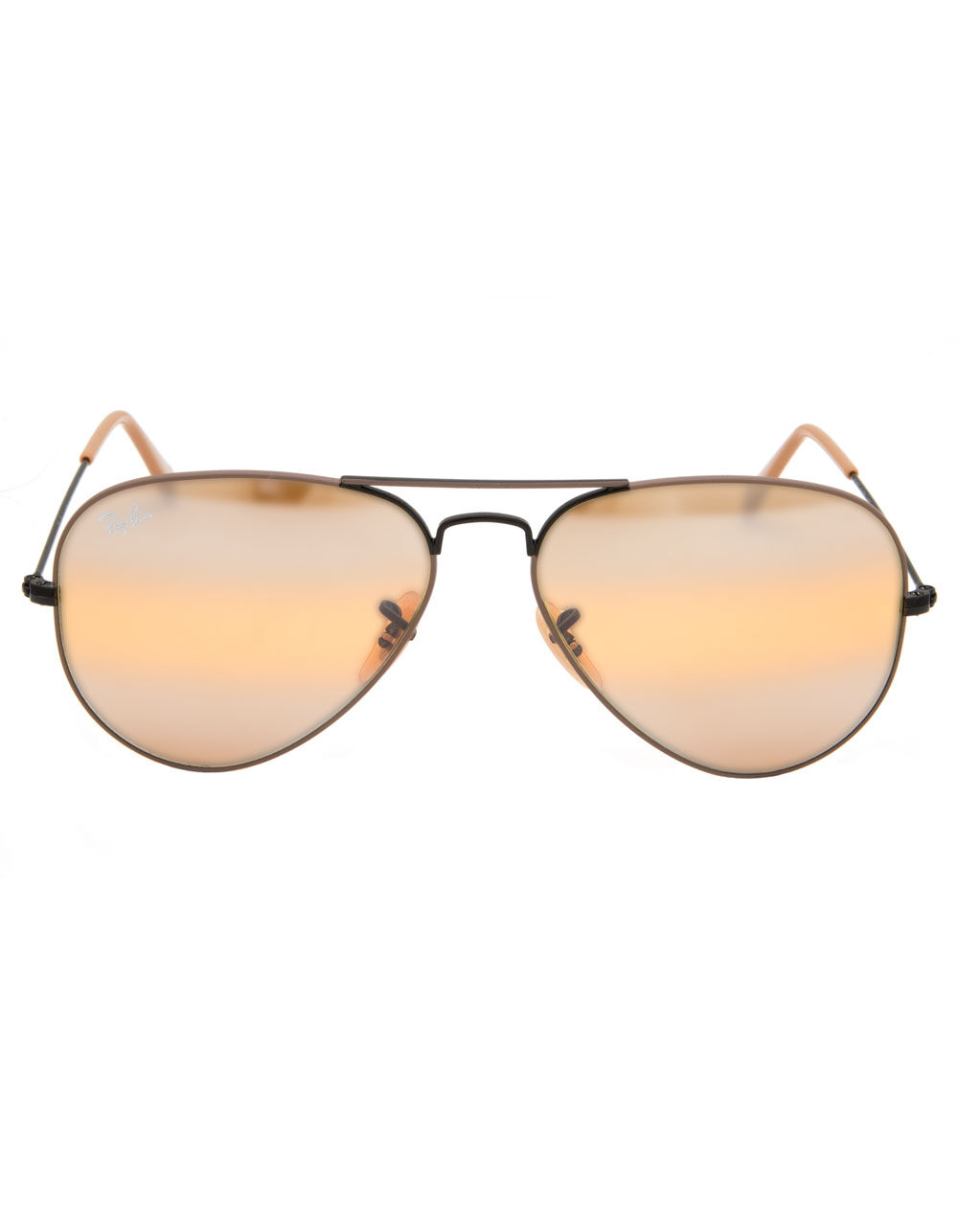 RAY-BAN Aviator Mirror Light Brown Polarized Sunglasses image number 1