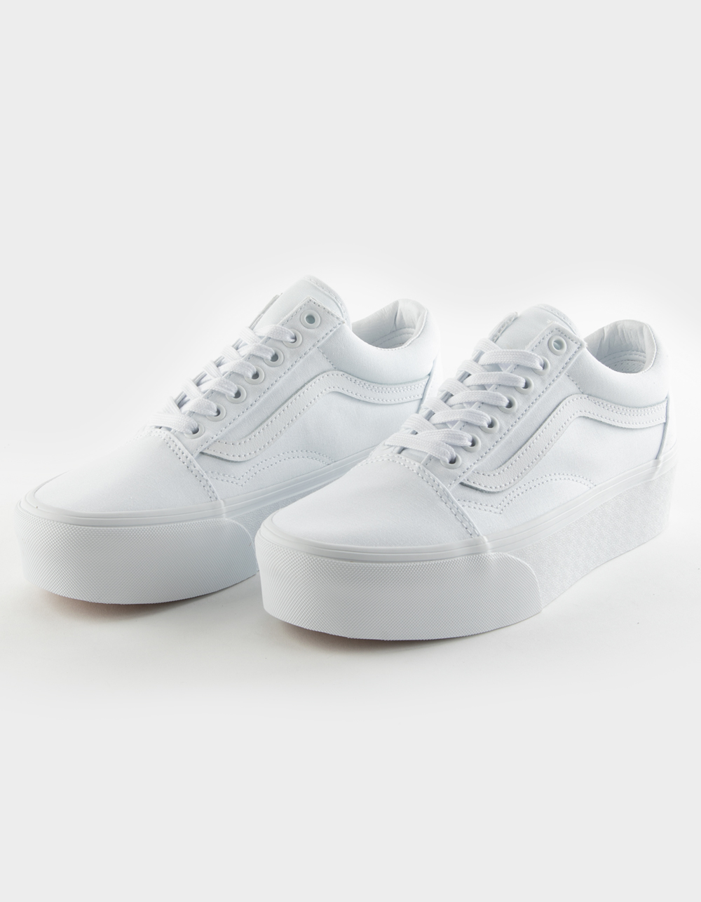 van nu af aan Inpakken Naar behoren VANS Old Skool Stackform Womens Shoes - WHITE | Tillys