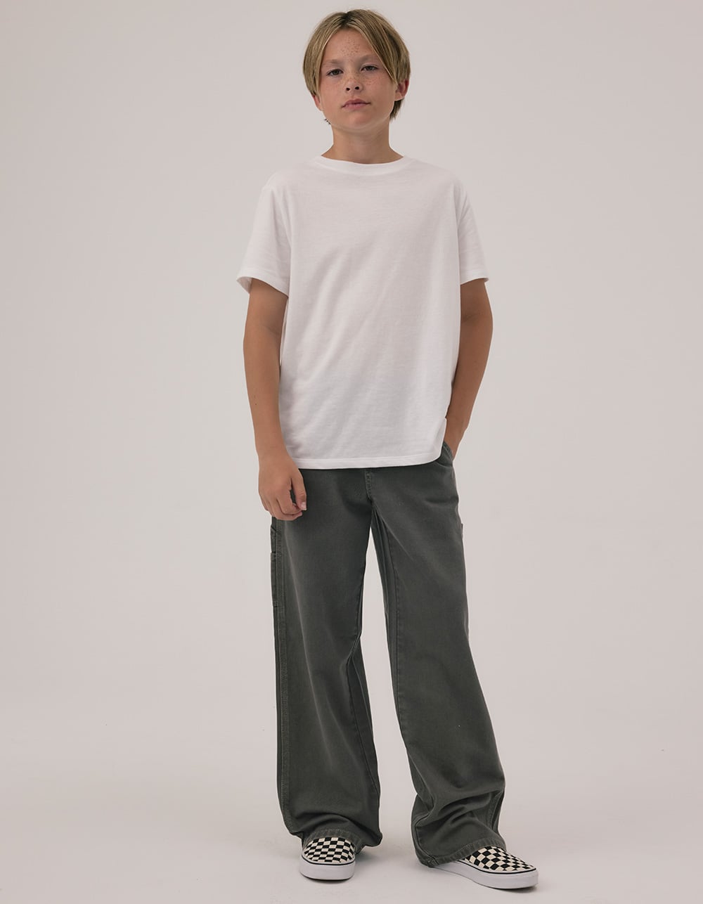 RSQ Boys Baggy Utility Pants - GRAY