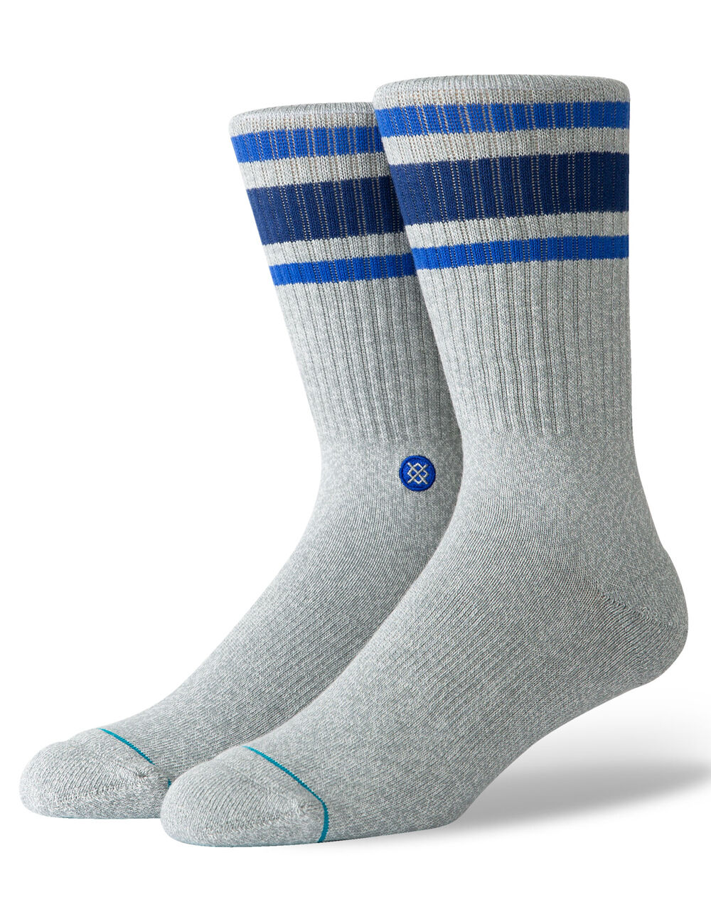 STANCE Boyd 4 Mens Gray Crew Socks GRAY COMBO Tillys