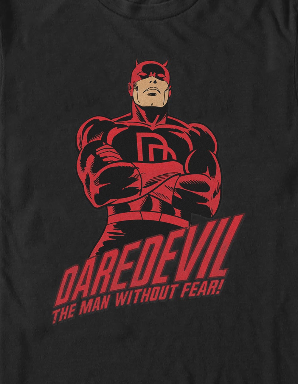 MARVEL The Daredevil Unisex Tee - BLACK