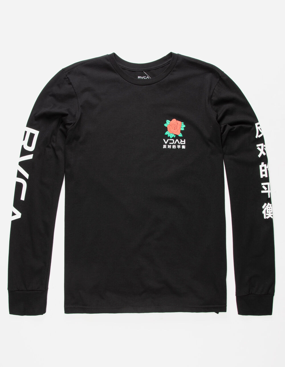 RVCA Roze Mens T-Shirt - BLACK | Tillys