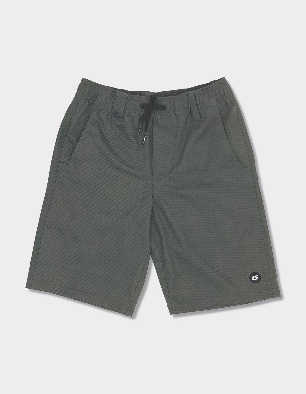 GROM Off Road Drawstring Wet Dry Boys Walk Shorts - CHARCOAL
