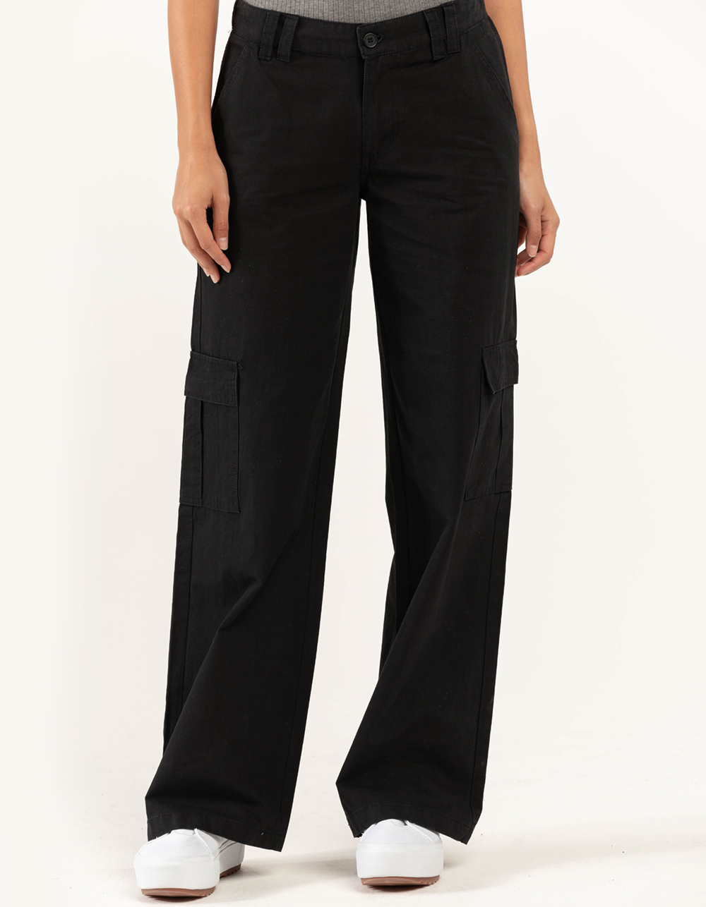 RSQ Womens Low Rise Cargo Pants - BLACK | Tillys