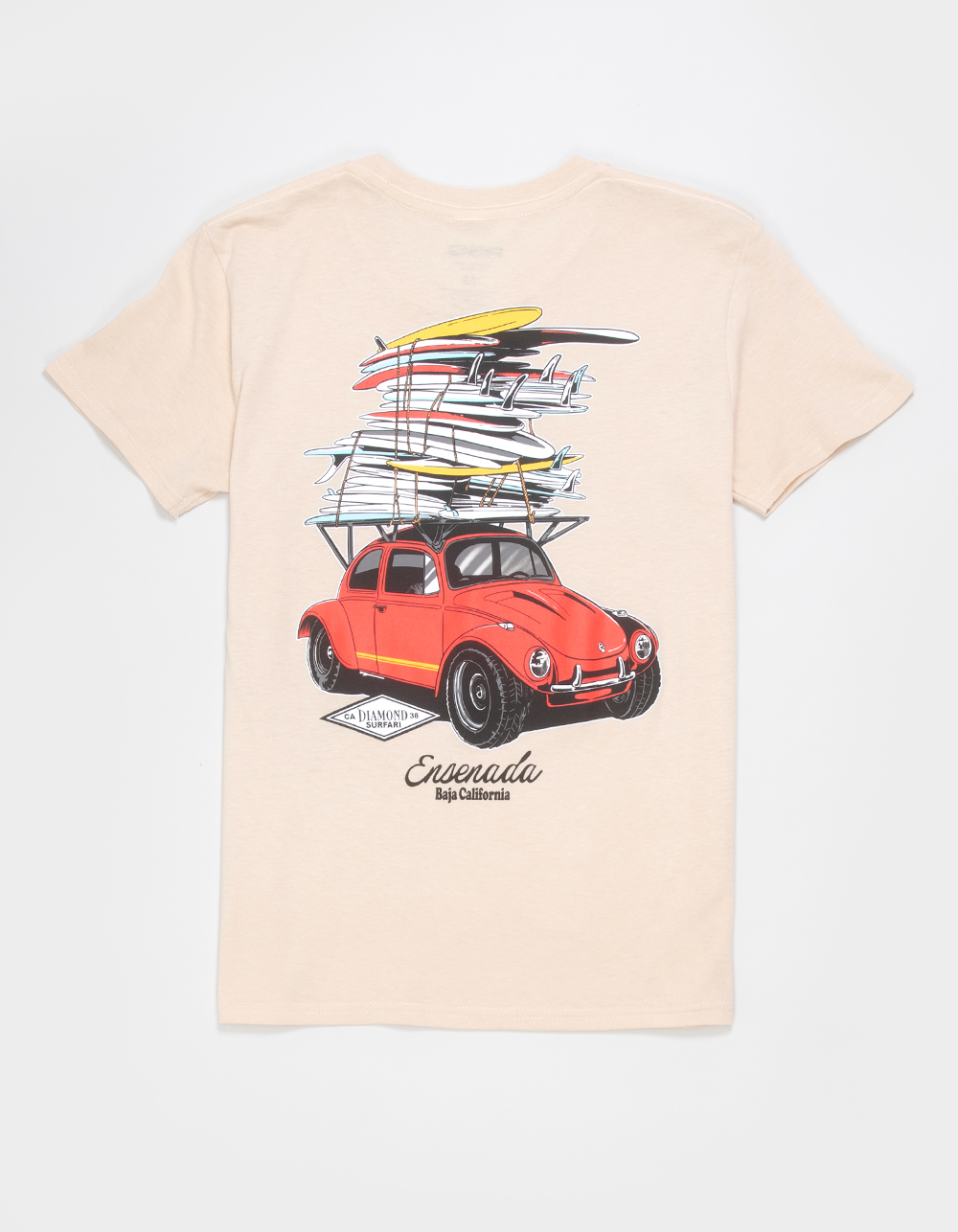 RSQ Bug Surf Boys Tee - CREAM