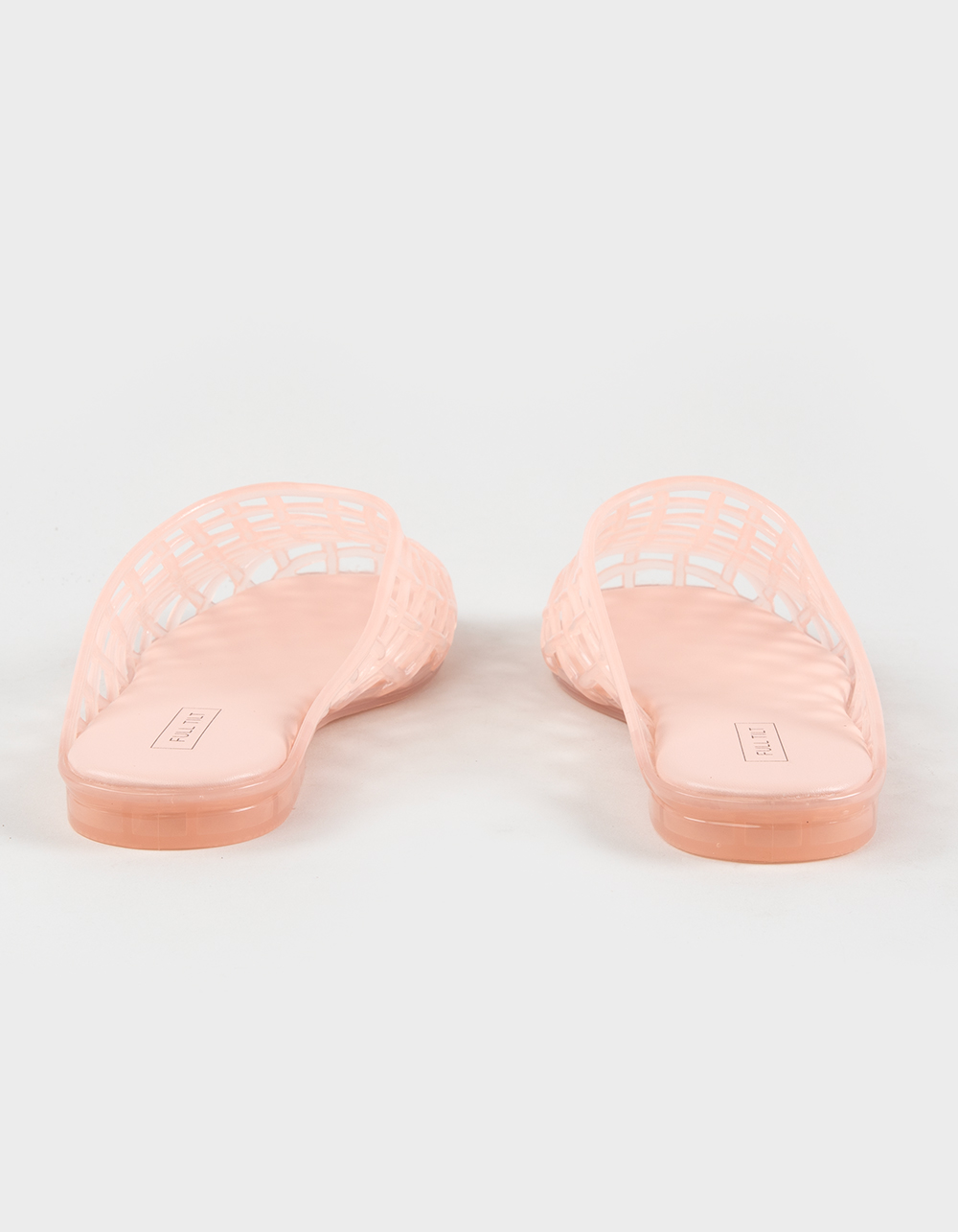 FULL TILT Misha Womens Jelly Mules - LIGHT PINK