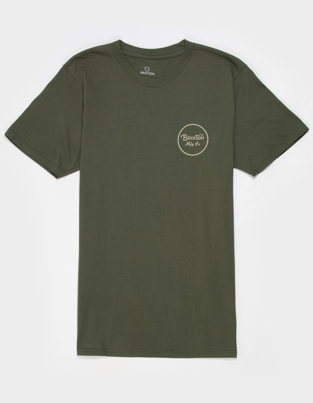 BRIXTON Wheeler Mens Tee - GREEN