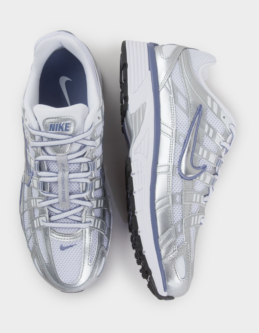 NIKE P-6000 Womens Shoes - WHITE COMBO