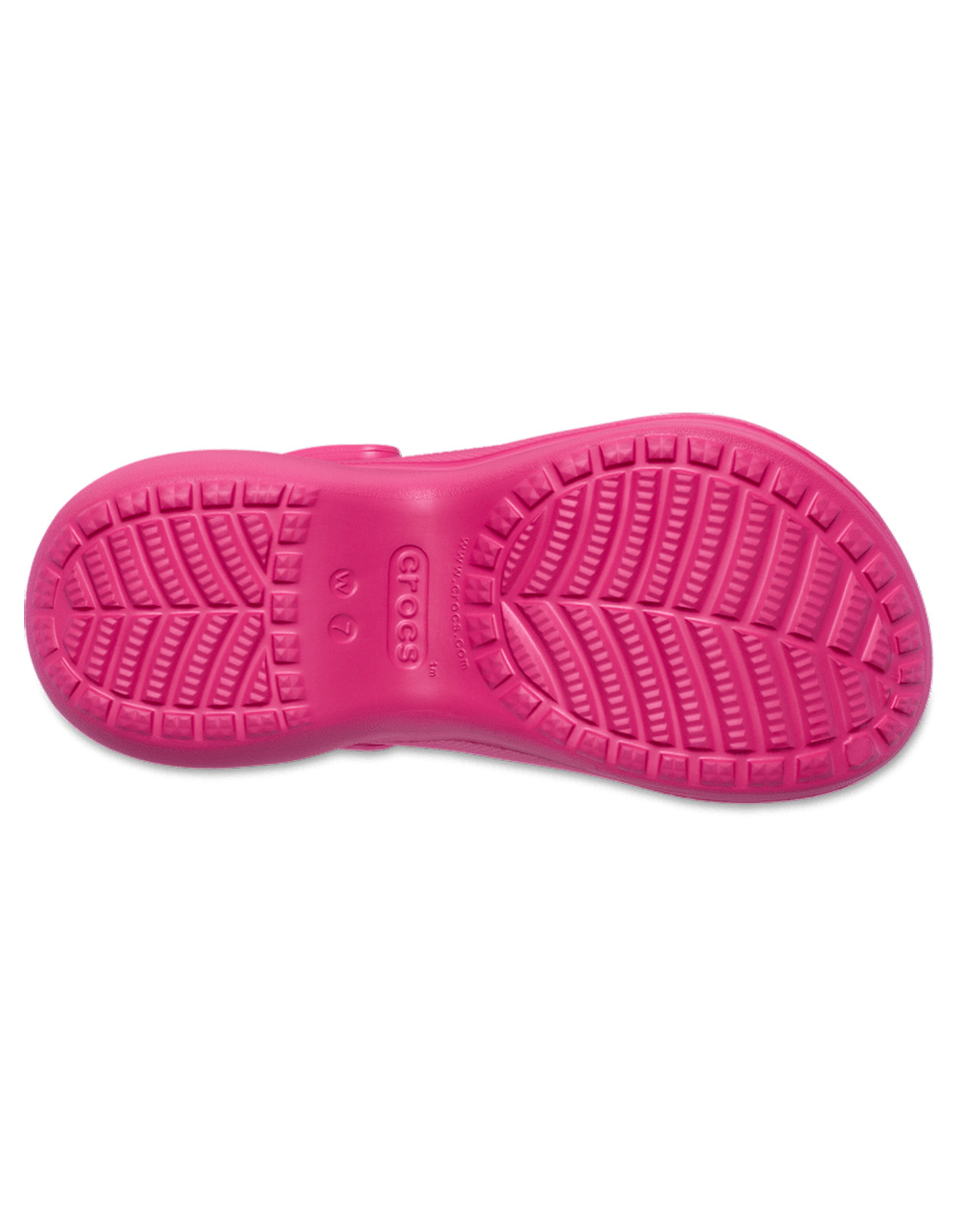 CROCS Bae Womens Platform Clogs - PINK