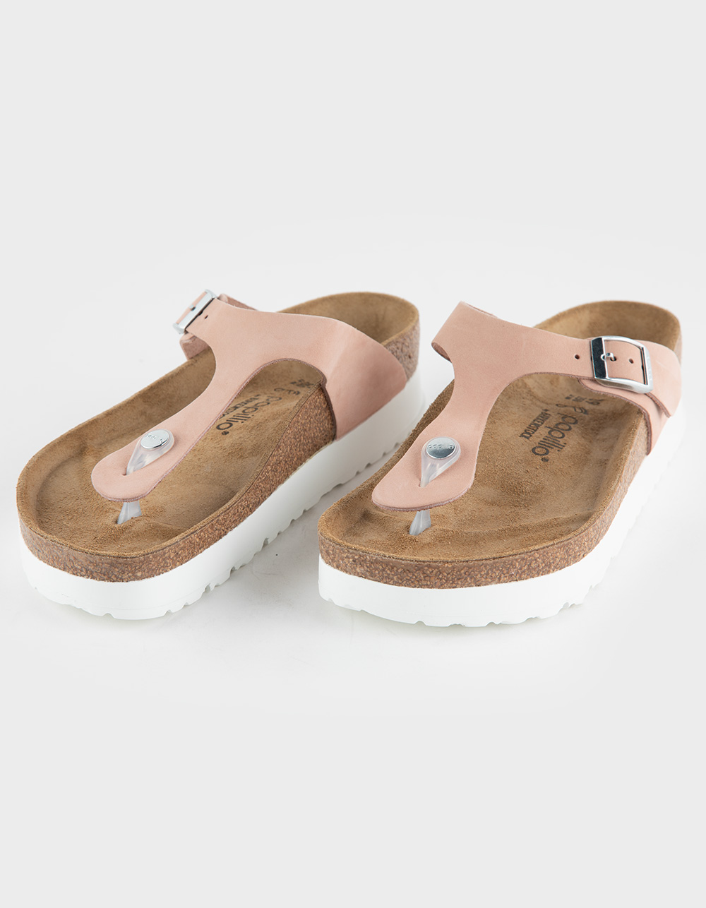 BIRKENSTOCK Papillio Gizeh Flex Platform Womens Sandals - LIGHT PINK