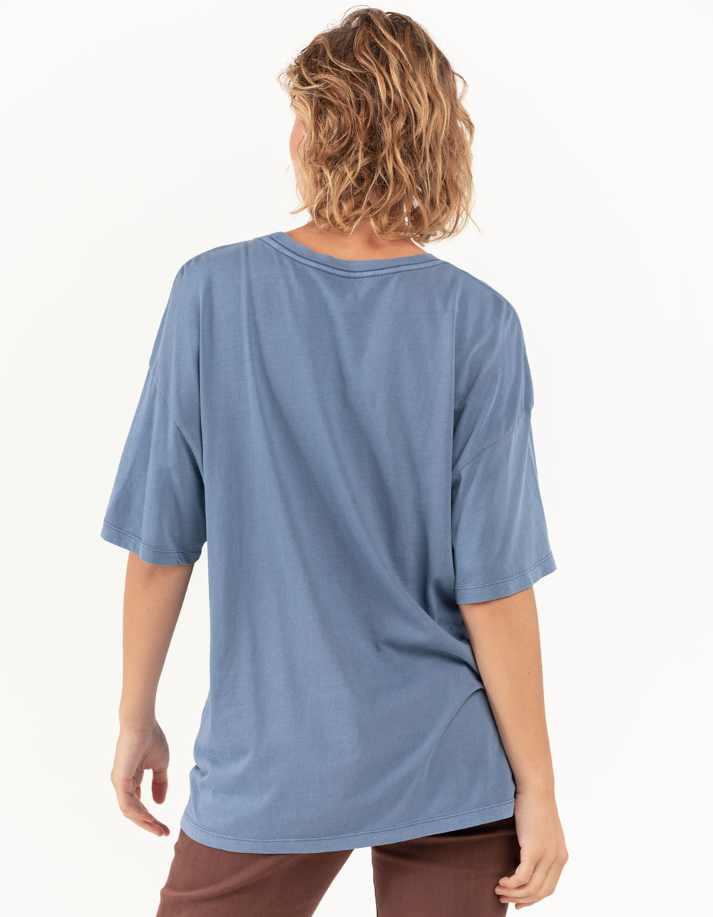 - | Out Phased ROXY Tillys Tee BLUE Womens Oversized