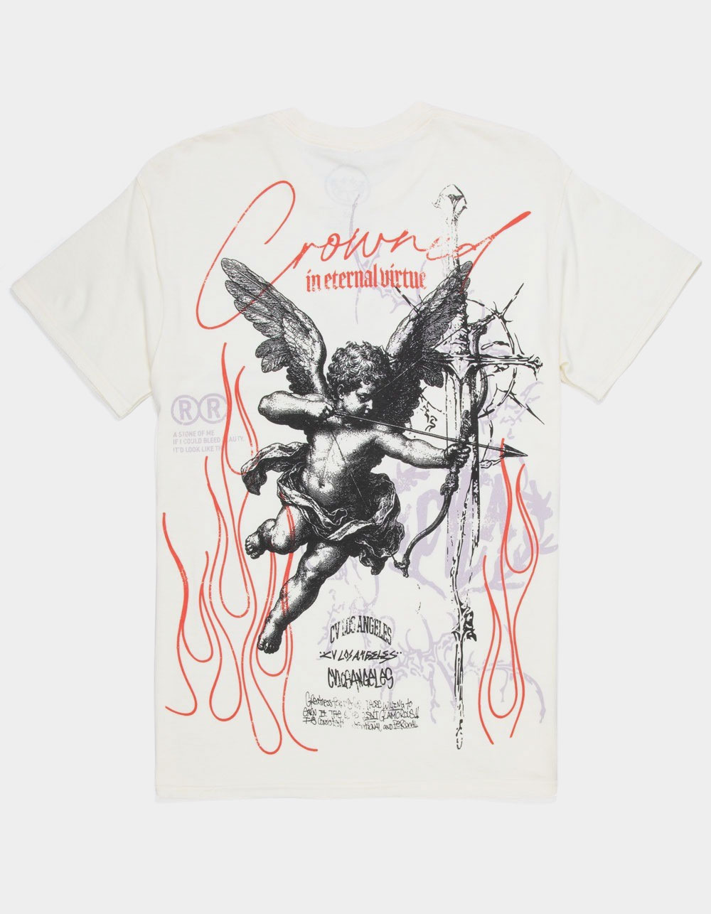 CVLA Eternal Virtue Mens Tee - OFF WHITE