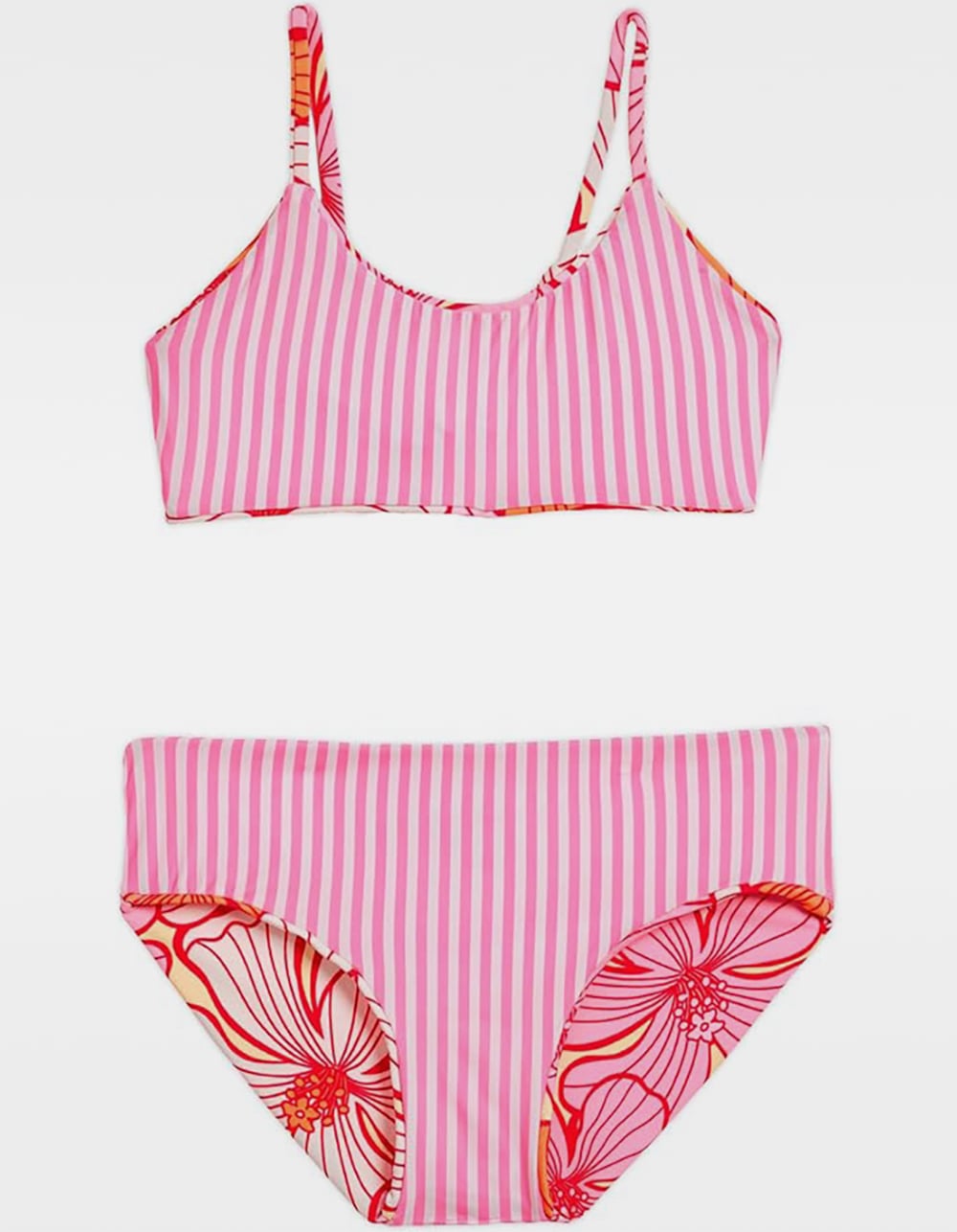 MAAJI Blossom Pear Girls Bralette Bikini Set - MULTI