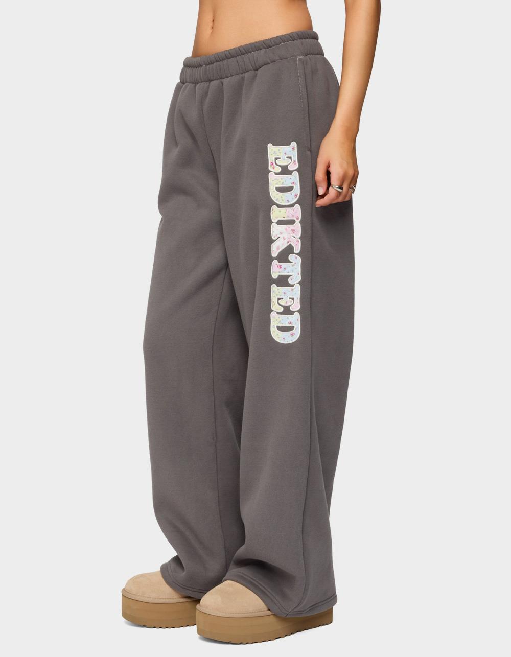 EDIKTED Mili Edikted Sweatpants - GRAY